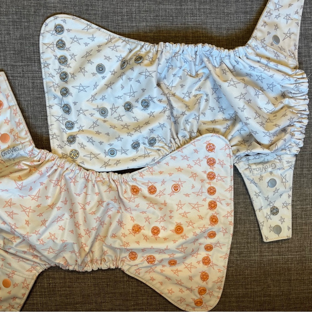 Grovia Cloth Diaper Set of Two (2)